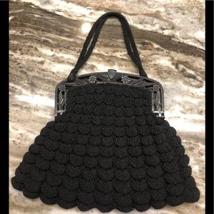 Vintage black handbag